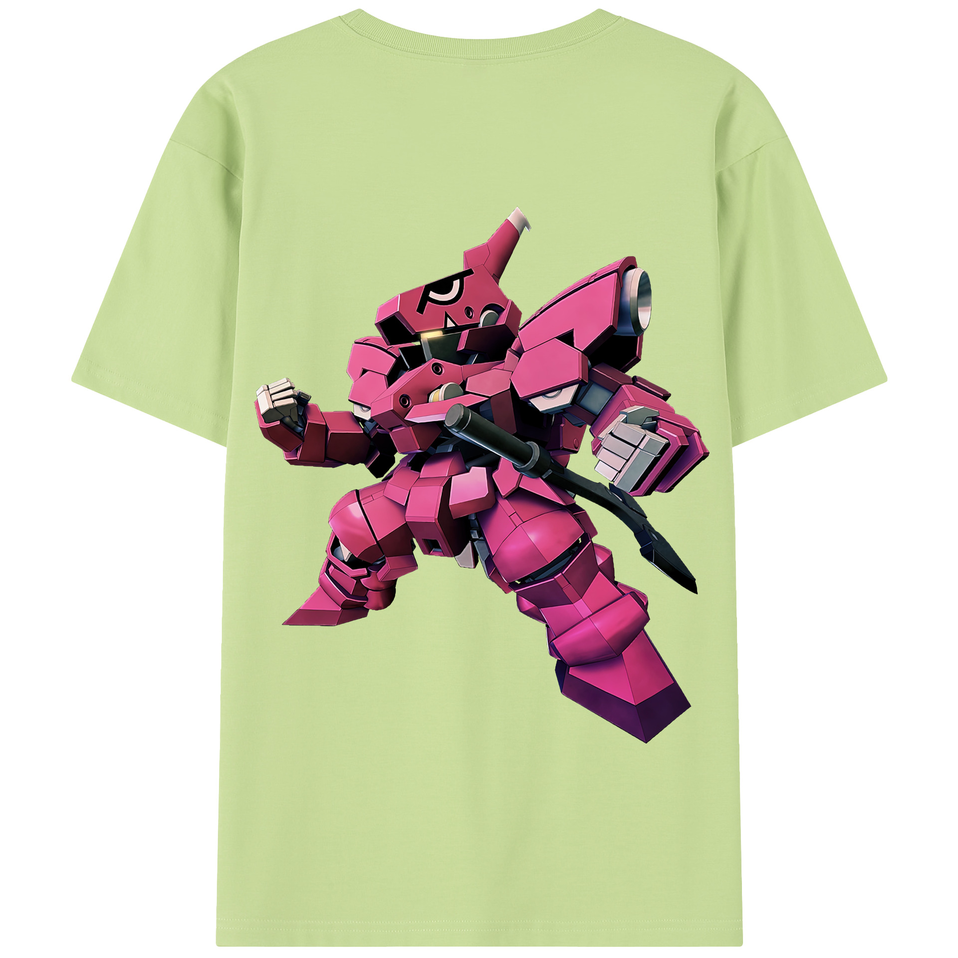 （画像用） 機動戦士ガンダム Mobile Suit Gundam 綿100％半袖Tシャツ（背面プリント）